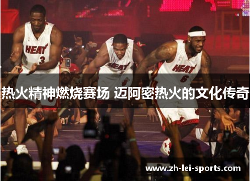 热火精神燃烧赛场 迈阿密热火的文化传奇